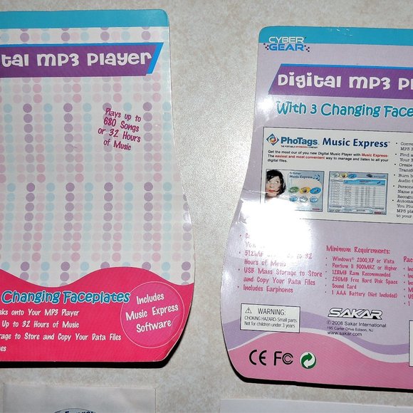 Cyber Gear MP3 Player with Changing Faceplates - Picture 4 of 5